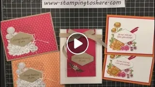 Stampin' Up! Accented Blooms