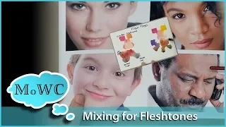 How I Mix Flesh Tones in Watercolor