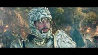 Битва орков и людей. Нападение на лагерь орков. Варкрафт. Warcraft 2016