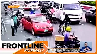 CCTV ng komprontasyon ng retiradong pulis, siklista sa QC, inilabas na | Frontline Pilipinas