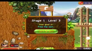 Super Cow Stage 1 Level 3 with 100% collection | The Gamer Kid