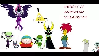 Defeat of animated villains viii