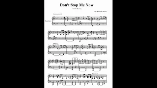 Don't Stop Me Now - Piano Arrangement by Nazareno Aversa (Sheet music version)