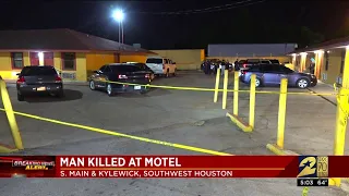 man killed at motel