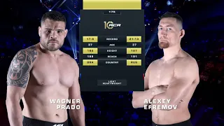Вагнер Прадо vs. Алексей Ефремов | Wagner Prado vs. Alexey Efremov | ACA 175