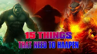 15 Things That Need To Happen In Godzilla X Kong: The New Empire