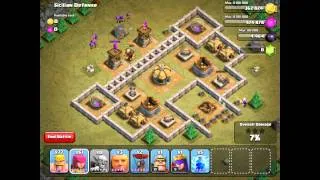 Clash of Clans Single Player Level 26 - Sicilian Defense