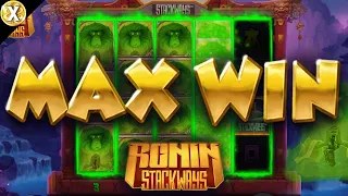 🚀 First 5,000x MAX WIN On Ronin StackWays! 🚀 EPIC Big WIN New Online Slot - Hacksaw Gaming