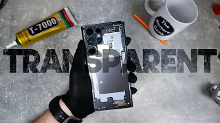 How I Made a Transparent Samsung Galaxy S22 Ultra