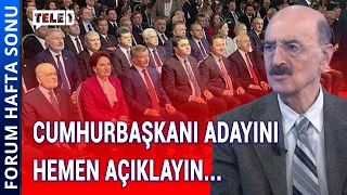 Hüsnü Mahalli’den Altılı Masa'ya çağrı... | FORUM HAFTA SONU (29 OCAK 2023)