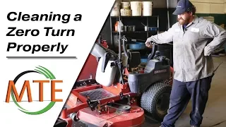 Properly Cleaning your Zero-Turn Mower