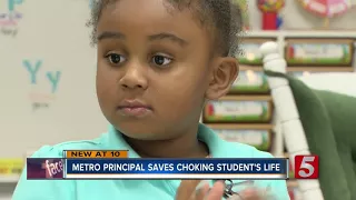 Metro Principal Saves Choking Elementary Student