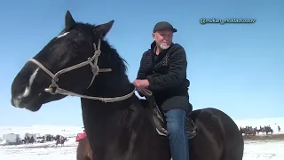 Түлкібас ауданы  Келте Машат ауылы Жанали мырзаның елден бата алу той көкпары 26 11 2024