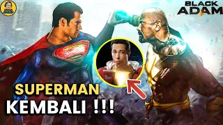 SUPERMAN KEMBALI DI POST CREDIT SCENE BLACK ADAM ?! | BREAKDOWN TEORI BLACK ADAM 2022 INDONESIA