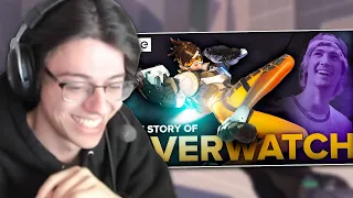 OLD OVERWATCH WAS SO GOOD! | Apply reacts to "The Story of Overwatch"