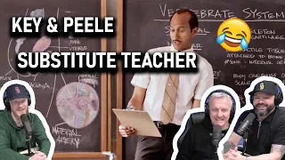 Key & Peele - Substitute Teacher REACTION!! | OFFICE BLOKES REACT!!