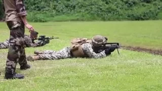 U.S.  Marines Train With French Army On Tahiti