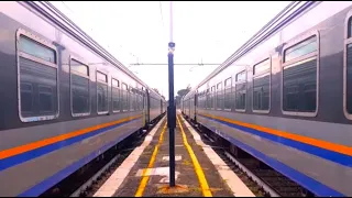 STAZIONE DI ELLERA - Duello tra Regionali Veloci