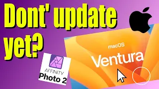 Watch before updating to OS Ventura