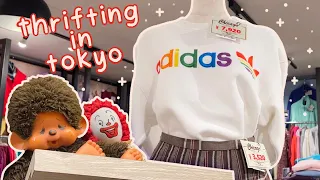 thrifting in harajuku & shibuya ♡ japan vlog 2023 ♡ kinji, chicago, flamingo, & mandarake