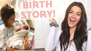 MY BIRTH STORY //  Hospital Birth With Epidural