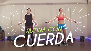 Rutina de Cardio con Cuerdas | Quema Calorías Saltando la Cuerda | Alessandra Rosaldo