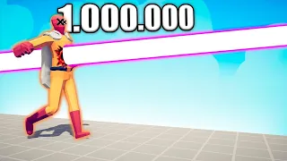 1.000.000 DAMAGE LASER GUN vs EVERY BOSS - TABS | Totally Accurate Battle Simulator 2024