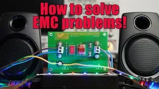 How to solve EMC problems! || The mystery of the buzzing speaker