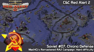 C&C Red Alert 2, MadHQ Remastered Campaign, S07 - Chrono Defense (Blind Playthrough)