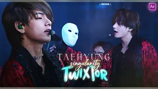 Taehyung " Singularity Performance" 4K TWIXTOR ﹙AE SHARPENED) • give credits