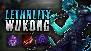 FULL LETHALITY WUKONG BROKEN! SO MUCH DAMAGE! - League of Legends Gameplay!