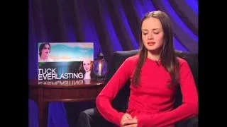 Tuck Everlasting: Alexis Bledel "Winnie Foster" Exclusive Interview | ScreenSlam