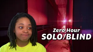 Running SOLO Zero Hour BLIND nearly BROKE me | Destiny 2