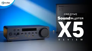 รีวิว Creative Sound Blaster X5 - ซาวด์การ์ดตัวเทพ หูทองคำได้ในราคาไม่ถึงหมื่น Feat. Sony MDR-Z1R