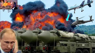 🔴Ukranian TB_2 Baryktar & Mig-29 Badly Destroyed Russian Oil industry & Vehicles On Long HighwayGta⁵