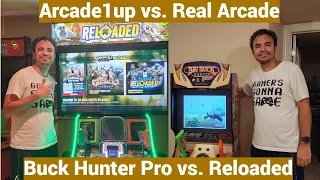 Arcade1up Buck Hunter Pro VS. Big Buck Hunter Reloaded Raw Thrills Real Arcade Comparison
