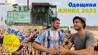 ЖНИВА 2023. Одещина. Лідер по врожайності ЕС Саксон !!!