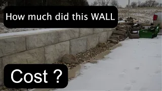 Cost of Retaining Wall with 2000lb BLOCKS