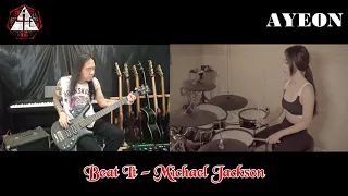 Beat It (Michael Jackson) - Duet Cover (Lie Andi & Ayeon) - Warwick Corvette $$ Double Buck