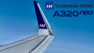 4K SAS Scandinavian A320NEO Economy Class 🇸🇪 Stockholm ARN - London LHR 🇬🇧 [FULL FLIGHT REPORT]