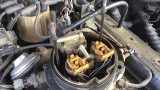 GM TBI Injectors With Engine Running