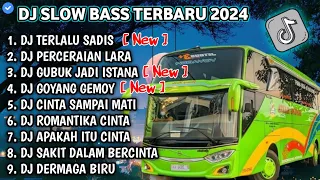 DJ SLOW FULL BASS TERBARU 2024 • TERLALU SADIS • PERCERAIAN LARA ♻️ DJ TIKTOK TERBARU 2024 [VIRAL]