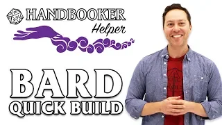 Handbooker Helper: Bard (Quick Build)