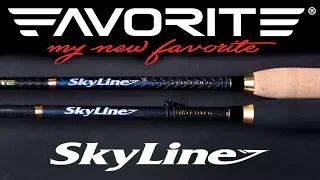 Review of the updated Favorite SkyLine spinning rods.