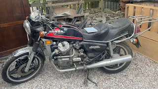 Honda CX500 Part 2 Classic Motorcycle  Restoration 1981 been laid up since 1995