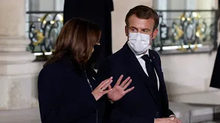 Meeting between Macron and Kamala Harris