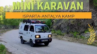 Karavanla Kamp Turu   YOL-AÇIK YOLAÇIK :) Antalya Alacasu Cennet Koyu