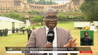 Freedom Day | Celebrations at Union Buildings: Samkele Maseko