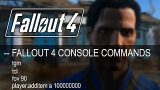 Fallout 4 ► CONSOLE COMMANDS! (Tutorial)