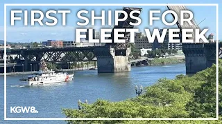 Ships arrive for Portland Fleet Week | Full video